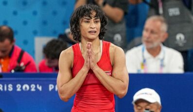 Vinesh Phogat Disqualified from Paris 2024 Olympics